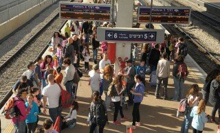 Israel’s volume of investment in urban and intercity railways is low