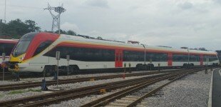 First Chinese EMU manufactured for Macedonian Railways presented First Chinese EMU manufactured for Macedonian Railways presented